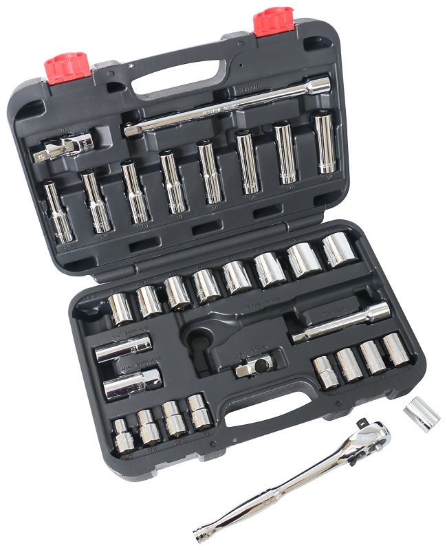 [6002711] SOCKET SET 32PC 1/2DRIVE SAE  