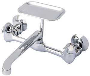 LAUNDRY FAUCET SOAP DISH 8IN  