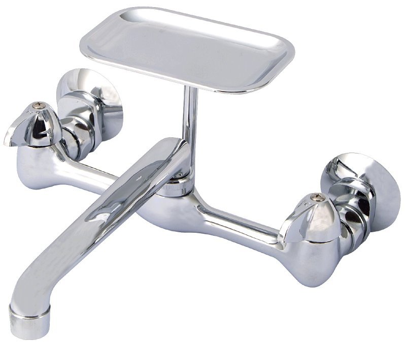 LAUNDRY FAUCET SOAP DISH 8IN  