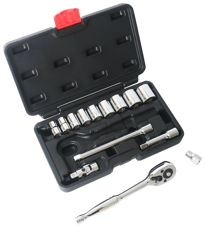 [6002679] SOCKET SET 15PC 3/8DRIVE SAE  