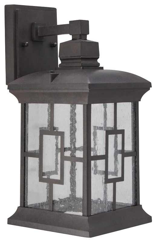 [7146020] LANTERN WALL LD OTD RSTC BRN  