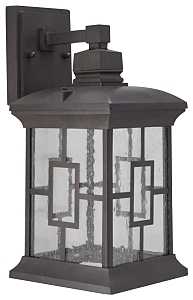 LANTERN WALL LD OTD RSTC BRN  