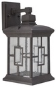 LANTERN WALL LD OTD RSTC BRN  