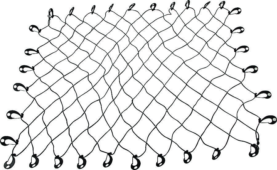 CARGO NET 32 HOOKS 72X96IN    