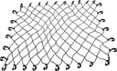 CARGO NET 32 HOOKS 72X96IN    