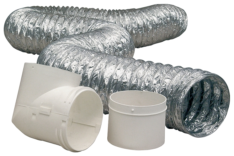 DUCT DRYER ALUM FOIL 4INX8FT  
