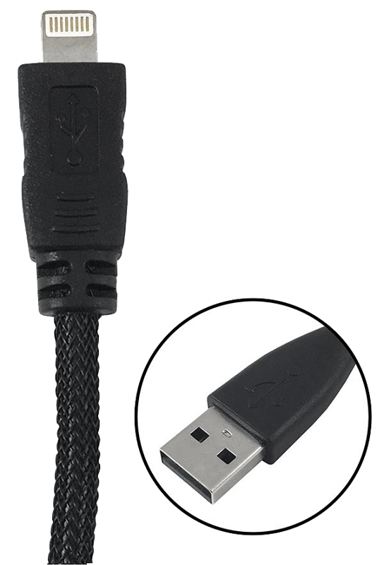 CABLE 8 PIN-USB A BRDD 6FT    