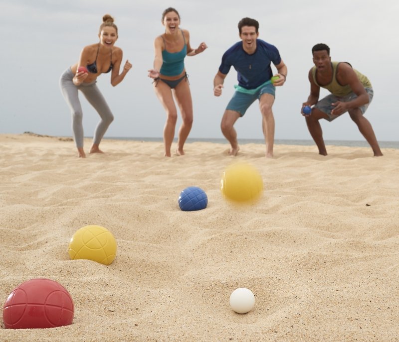 [7389562] BOCCE SET STARTER OUTDOOR GAME