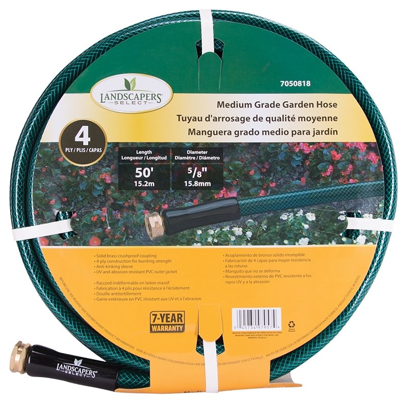 [7050818] HOSE MED DUTY 5/8X50FT 4PLY   