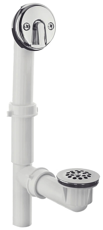 TUB DRAIN TRIP LEVER KIT W/CHR