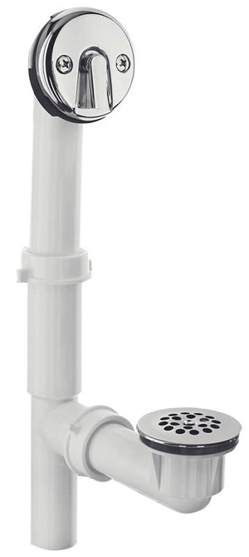 TUB DRAIN TRIP LEVER KIT W/CHR