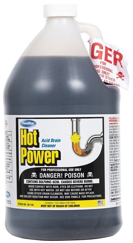 DRAIN CLEANER HOT POWER GAL   