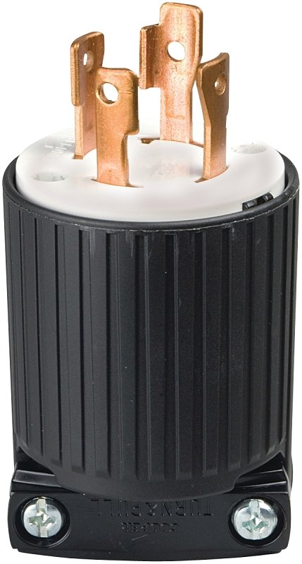 LOCKING PLUG 4WR 30A 125/250V 