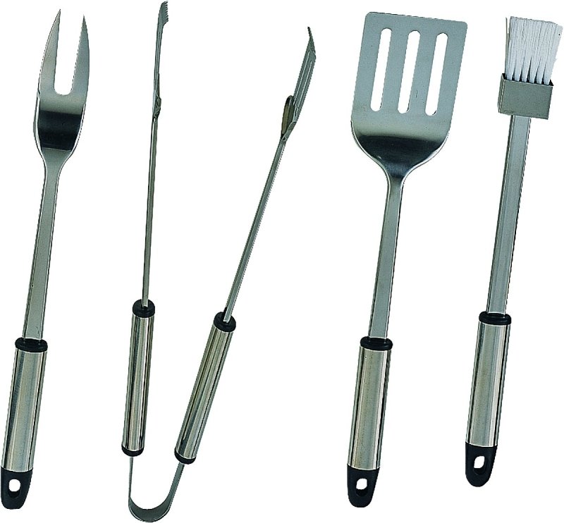 [1431402] TOOL SET BBQ STAINLESS ST 4 PC