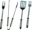 TOOL SET BBQ STAINLESS ST 4 PC