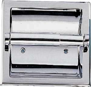 TOILET PAPER HOLDR RECESSED CH