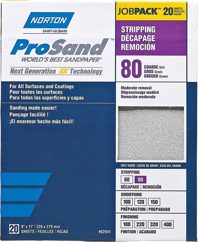 [3306784] SANDPAPER ALU OXD 80GRT 9X11IN