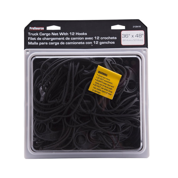 CARGO NET 12 HOOKS 36X48IN    