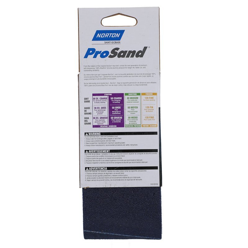 [3308608] BELT SANDING 3X18IN 50GRIT    