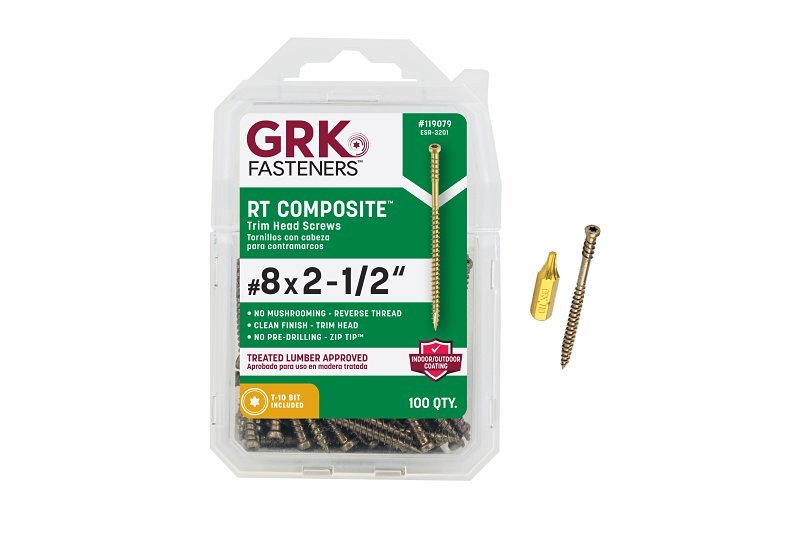 [4052304] SCREW RT COMPOSITE 8X2-1/2IN  