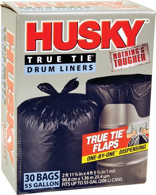 [2229698] 55GAL 1M DRUM LINER BLACK     