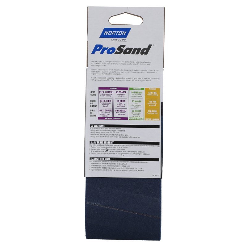 [3308582] BELT SANDING 3X18IN 120GRIT   