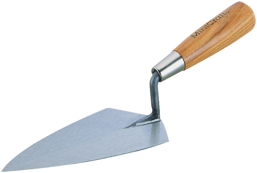 TROWEL BRICK 7IN HARDWOOD HNDL