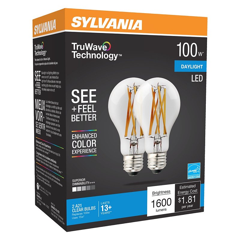 BULB LED A21 CLR DAYLIGHT 13W 