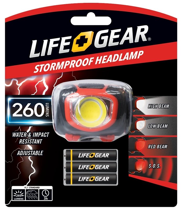 [8628760] HEADLIGHT SOS 3AAA 260L       