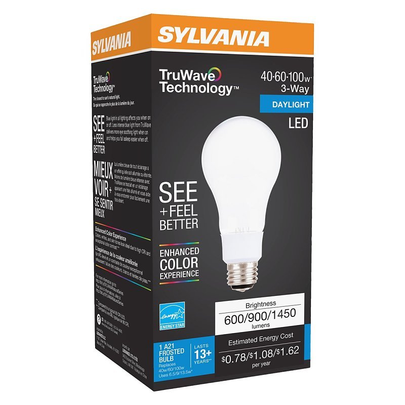 BULB LED 3WAY FROST DAYLT 13W 