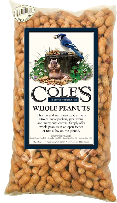 SEED WHOLE PEANUT BIRD 2-1/2LB