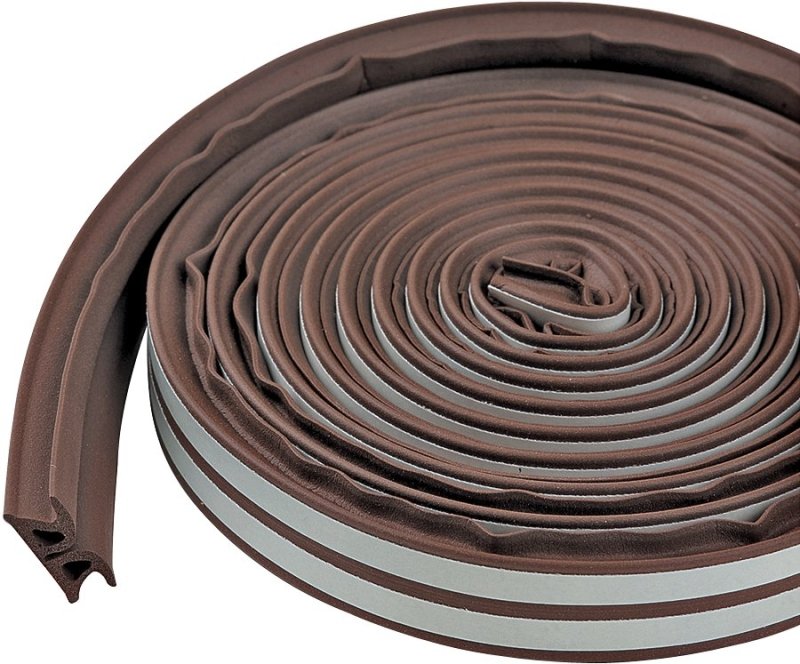 [1355387] WEATHERSTRIP TAPE 3/8X18FT BRN