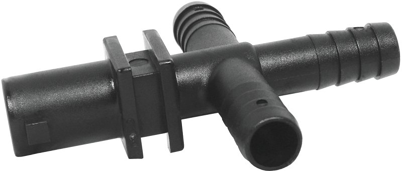NOZZLE BODY CROSS 1/2IN BARB  