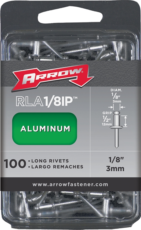 RIVET LONG ALUM 1/8X1/2IN     