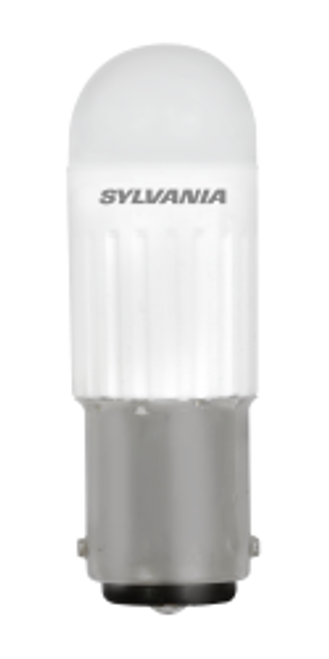 Sylvania 74669 Ultra LED Bulb, Linear, T6 Lamp, 25 W Equivalent, BA20D Lamp Base, Frosted, 3000 K Color Temp 