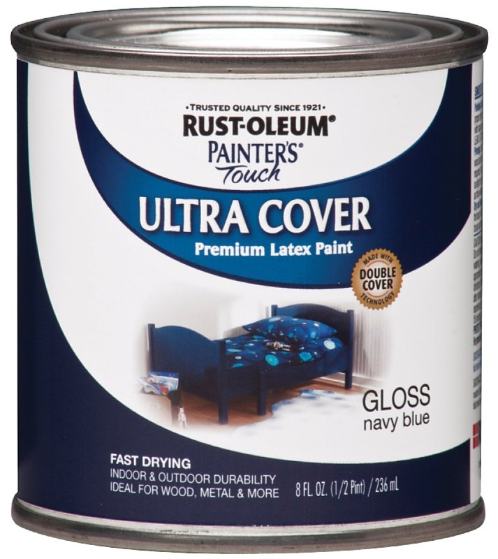 PAINT ACRY GLOSS NVY BLU 1/2PT