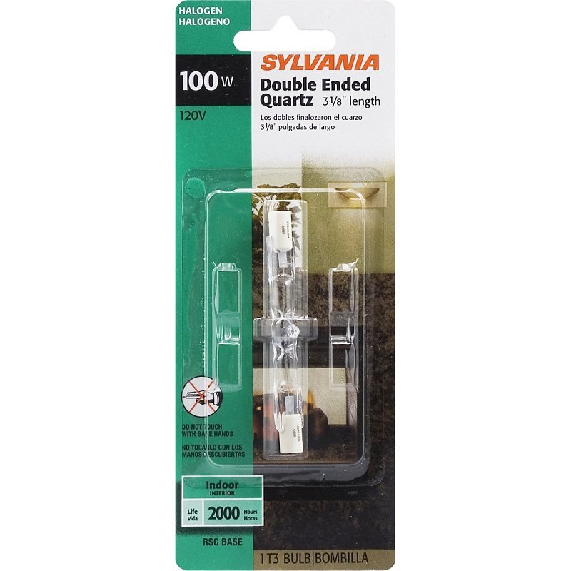 BULB HALOGEN T3Q RSC CLR 100W 