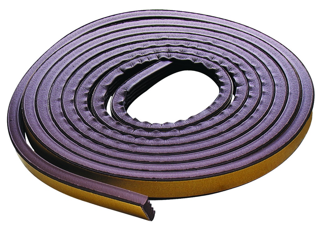 WEATHERSTRIP EPDM ADH17FT BRN 