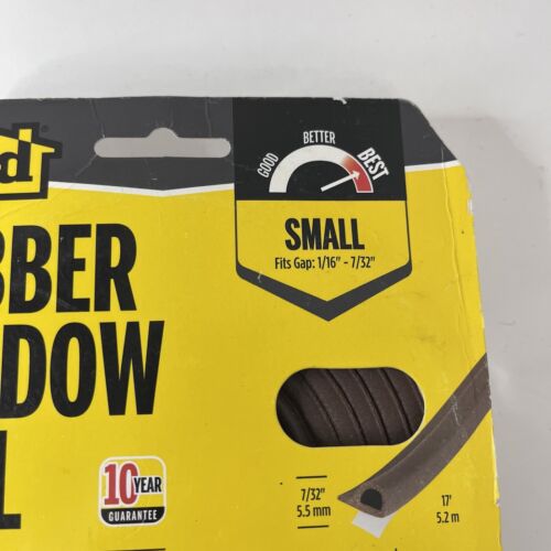 WEATHERSTRIP EPDM ADH17FT BRN 