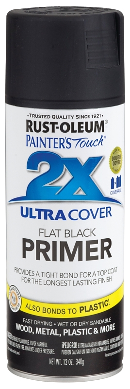 PRIMER SPRY IN EX FLT BLK 12OZ
