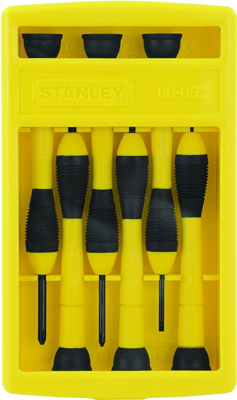 SET SCREWDRIVER PRECISION 6PC 