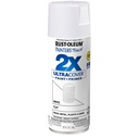 PAINT SPRAY 2X FLAT WHITE 12OZ