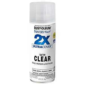PAINT SPRAY 2X SAT CLEAR 340G 