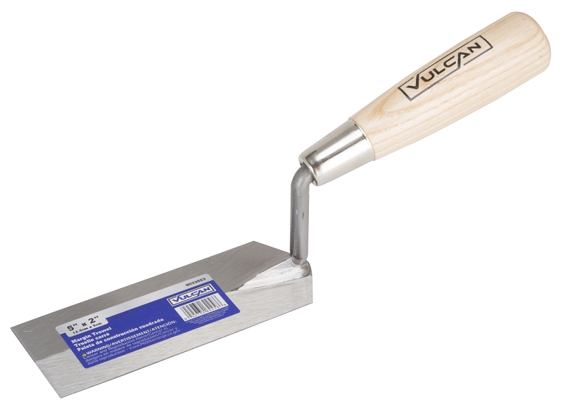 TROWEL MARGIN 5X2INCH WOOD HDL