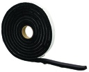 WEATHERSTRIP RUBR ADH 10FT BLK