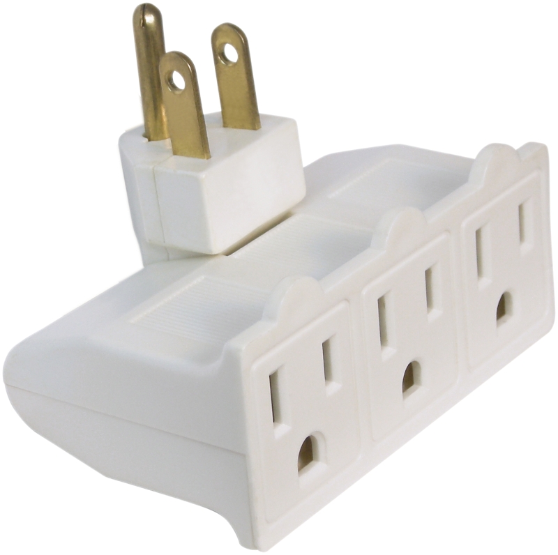 POWER TAP SWIVEL 3 OUTLET     