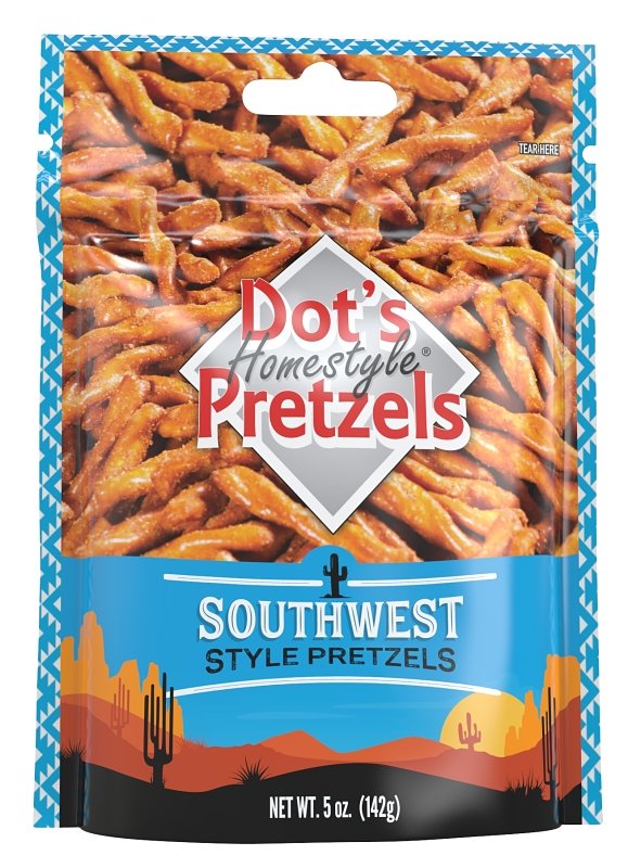 [7399959] PRETZEL DOTS SOUTHWEST 5OZ    