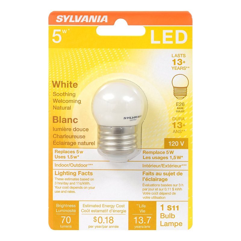 LED 1.5W S11 3000K CAND FROST 