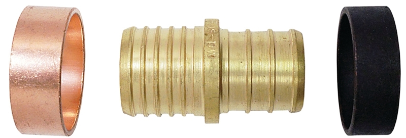COUPLER PEX BRS-TO-POLY 3/4IN 