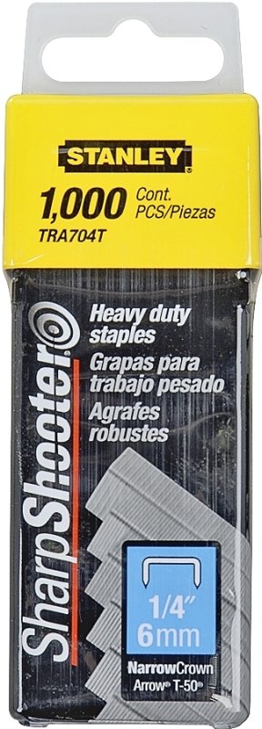 [2444123] STAPLE HEAVY DTY 1000PK 1/4IN 